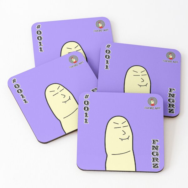 Item preview, FNGRZ - #0011 - cartoon finger art artwork collection designed and sold by PCMUnlimited.