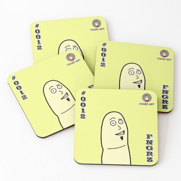 Item preview, FNGRZ - #0012 - cartoon finger art artwork collection designed and sold by PCMUnlimited.