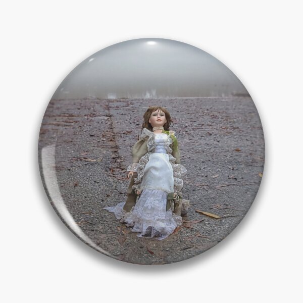 Item preview, Creepy doll at river designed and sold by Randell Meeks.