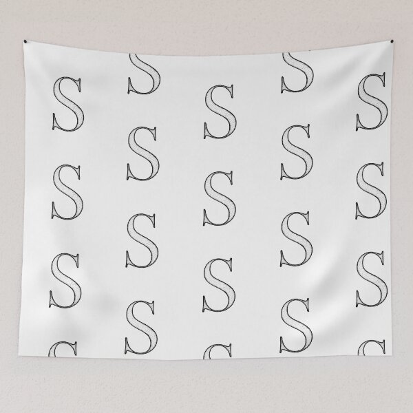 Item preview, Dotart/Dotwork illustration of Letter S designed and sold by MagnetitaBySil.