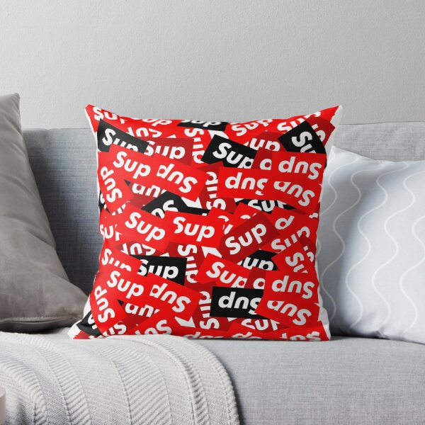 sup box Throw Pillow
