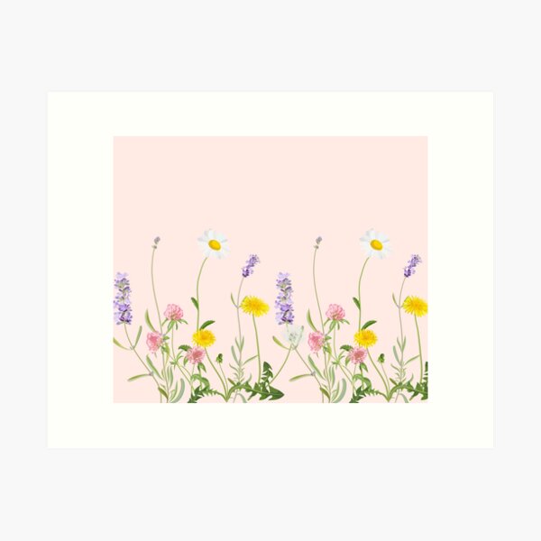 Item preview, Blush pink - wildflower dreams designed and sold by peggieprints.