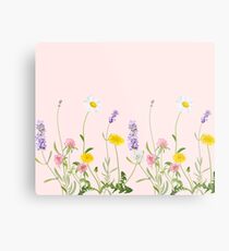 Blush pink - wildflower dreams Metal Print