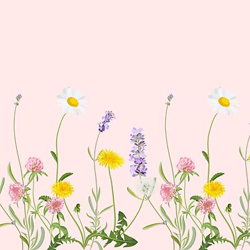 Aperçu de l'œuvre Rose fard à joues - rêves de fleurs sauvages de peggieprints