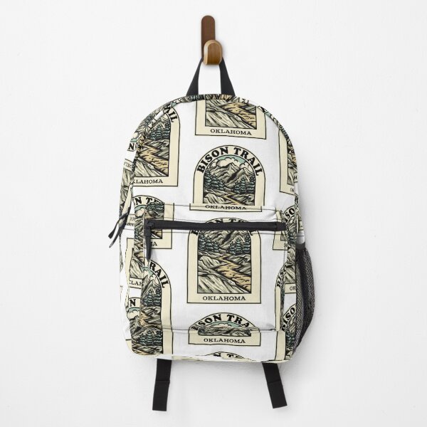 Artikelvorschau, Bison Trail Oklahoma hiking backpacking trail entworfen und verkauft von HalpinDesign.