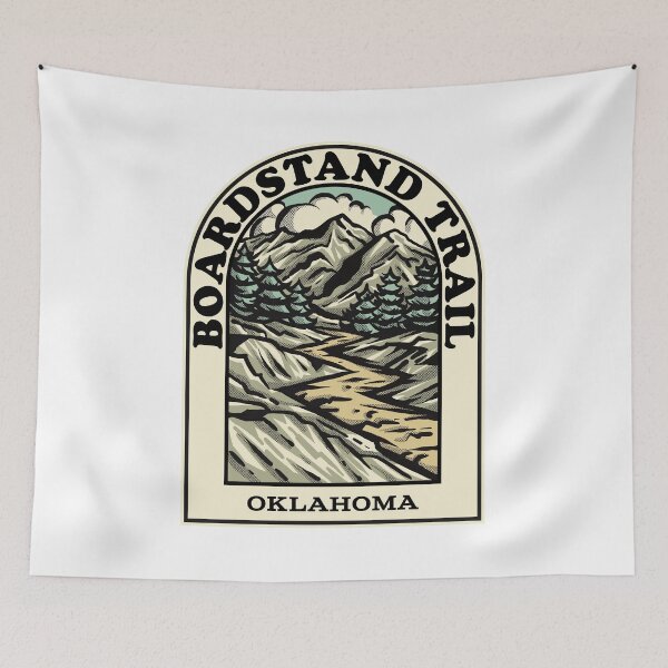 Item preview, Boardstand Trail Oklahoma hiking backpacking trail designed and sold by HalpinDesign.