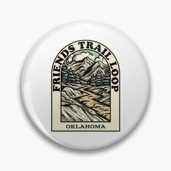 Item preview, Friends Trail Oklahoma hiking backpacking trail designed and sold by HalpinDesign.