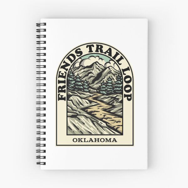 Item preview, Friends Trail Oklahoma hiking backpacking trail designed and sold by HalpinDesign.