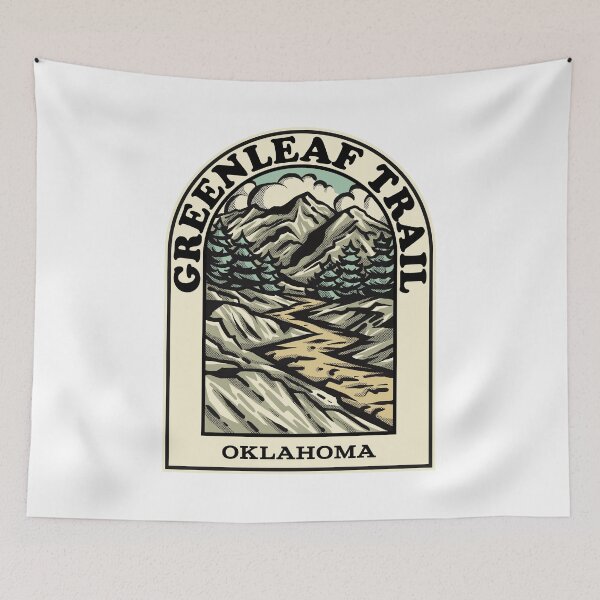 Item preview, Greenleaf Trail Oklahoma hiking backpacking trail designed and sold by HalpinDesign.