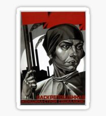 USSR CCCP Cold War Soviet Union Propaganda Posters Sticker