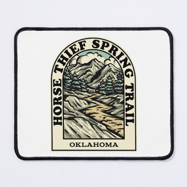 Item preview, Horse Thief Spring Trail Oklahoma hiking backpacking trail designed and sold by HalpinDesign.