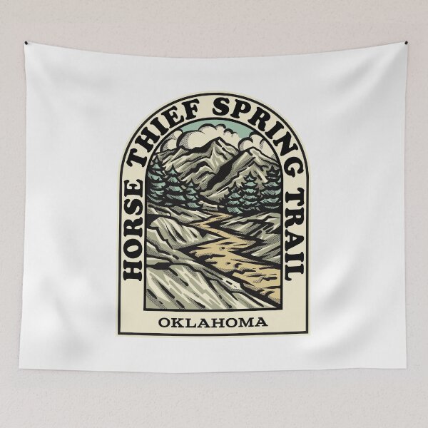 Item preview, Horse Thief Spring Trail Oklahoma hiking backpacking trail designed and sold by HalpinDesign.