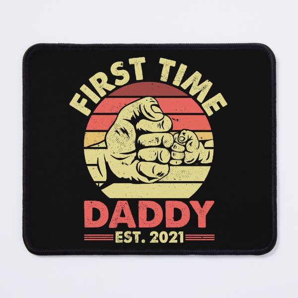 Item preview, First Time Daddy Est 2021 Fathers Day Pregnancy Announcement designed and sold by haselshirt.