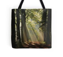 enchanted forest dot large reversible tote