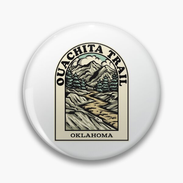 Item preview, Ouachita Trail Oklahoma hiking backpacking trail designed and sold by HalpinDesign.