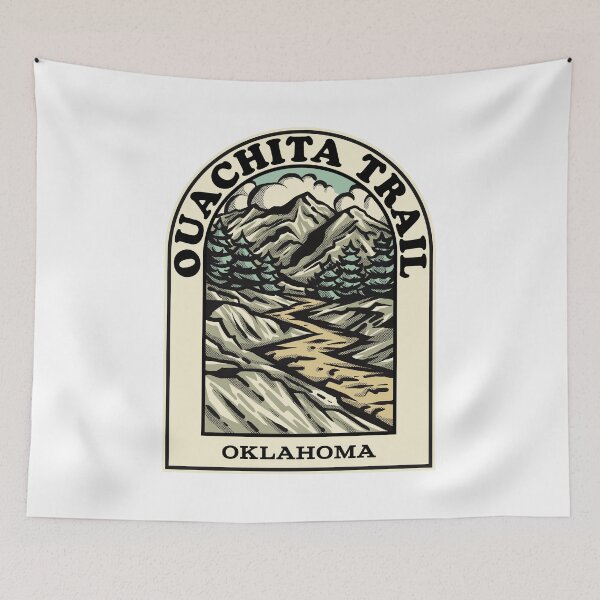 Artikelvorschau, Ouachita Trail Oklahoma hiking backpacking trail entworfen und verkauft von HalpinDesign.