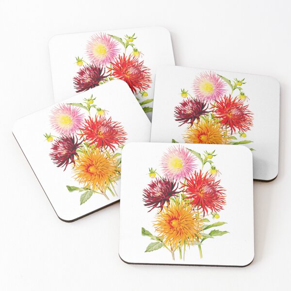 Item preview, Cactus Dahlia Botanical Art designed and sold by MochaMeli.