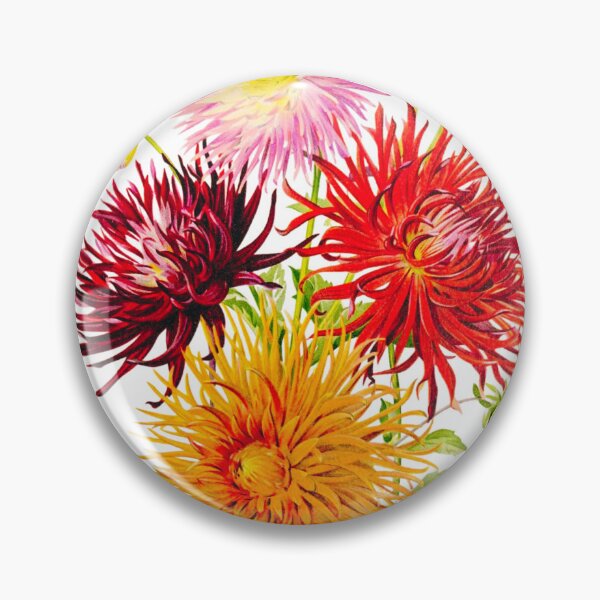 Item preview, Cactus Dahlia Botanical Art designed and sold by MochaMeli.