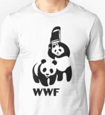 funny wwf panda Unisex T-Shirt