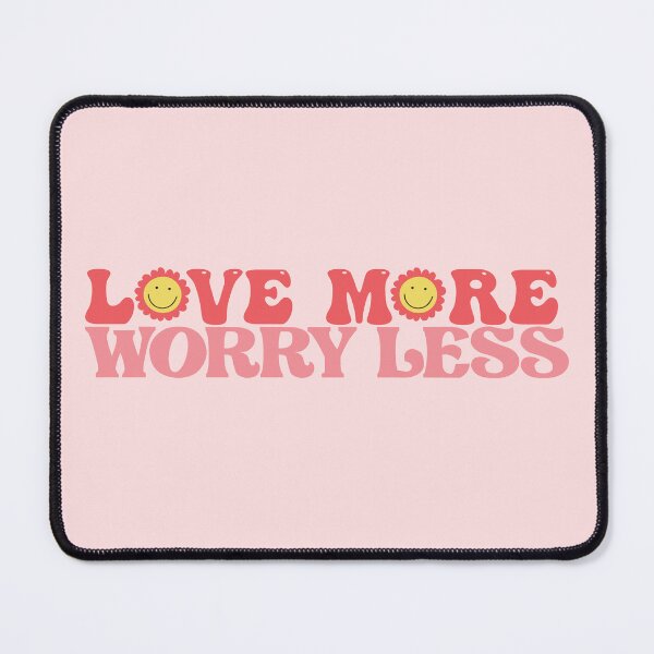 Item preview, Groovy Smile Face Love More Worry Less  designed and sold by bolimj.