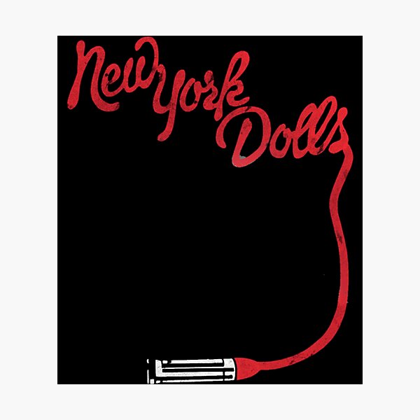 New York Dolls Photographic Print