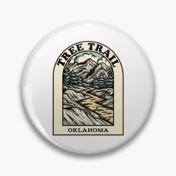 Artikelvorschau, Tree Trail Oklahoma hiking backpacking trail entworfen und verkauft von HalpinDesign.