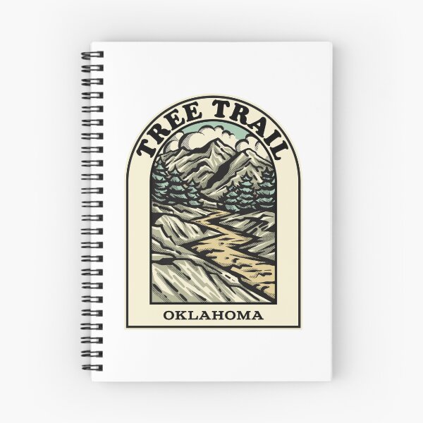 Item preview, Tree Trail Oklahoma hiking backpacking trail designed and sold by HalpinDesign.