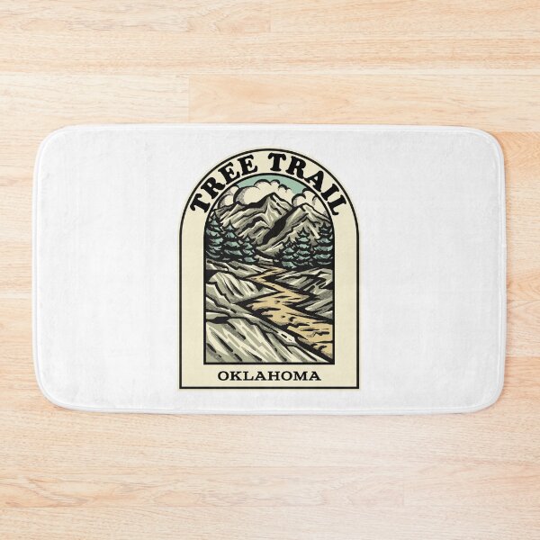 Artikelvorschau, Tree Trail Oklahoma hiking backpacking trail entworfen und verkauft von HalpinDesign.
