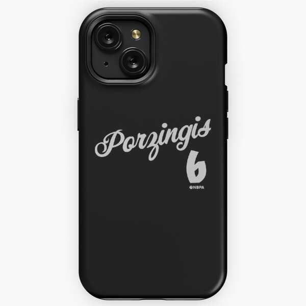 Wallpaper Kristaps Porzingis iPhone Case for Sale by navauca65