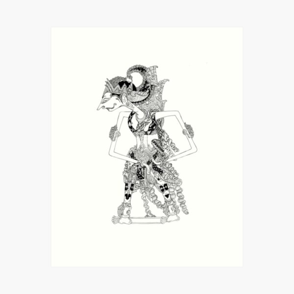 Item preview, Wayang Kulit (Indonesia leather shadow puppet) designed and sold by Altaf Aji.