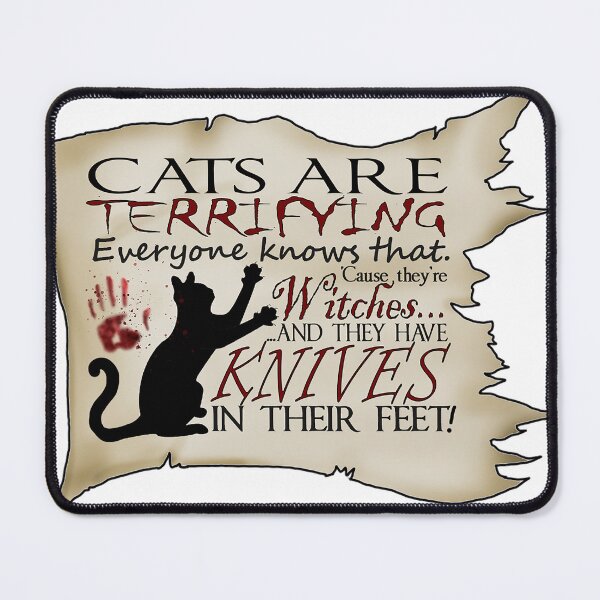 Item preview, Cats Are Terrifying - OFMD designed and sold by rissarazzi.