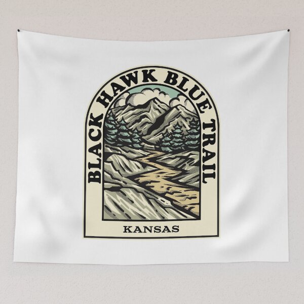 Item preview, Black Hawk Blue Trail Kansas hiking backpacking trail designed and sold by HalpinDesign.