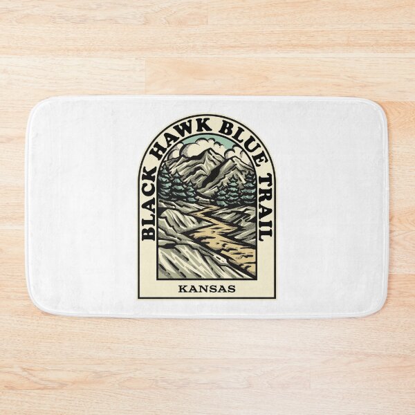 Item preview, Black Hawk Blue Trail Kansas hiking backpacking trail designed and sold by HalpinDesign.