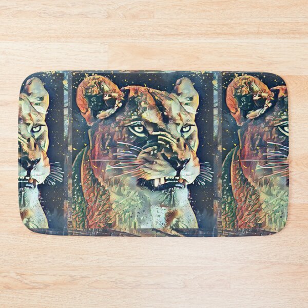 Item preview, Think twice - Big cat lion collection designed and sold by creatinginlove.