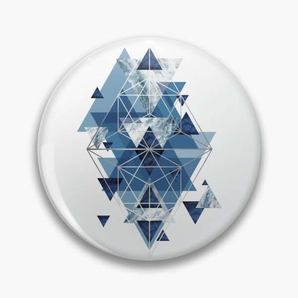 Item preview, Blue Geometric Perfection designed and sold by UrbanEpiphany.