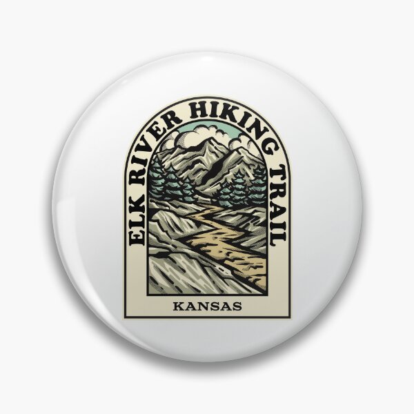 Artikelvorschau, Elk River Hiking Trail Kansas hiking backpacking trail entworfen und verkauft von HalpinDesign.