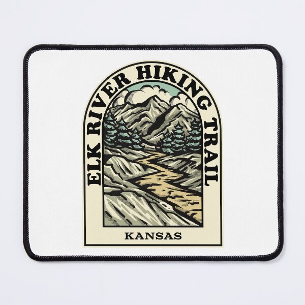 Item preview, Elk River Hiking Trail Kansas hiking backpacking trail designed and sold by HalpinDesign.