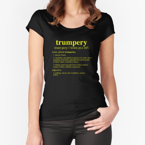 Trumpery Definition  Graphic T-Shirt Dress for Sale by