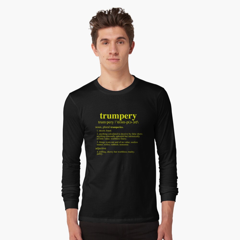 Trumpery Definition  Graphic T-Shirt Dress for Sale by