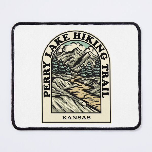 Item preview, Perry Lake Hiking Trail Kansas hiking backpacking trail designed and sold by HalpinDesign.