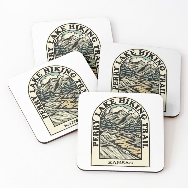 Item preview, Perry Lake Hiking Trail Kansas hiking backpacking trail designed and sold by HalpinDesign.