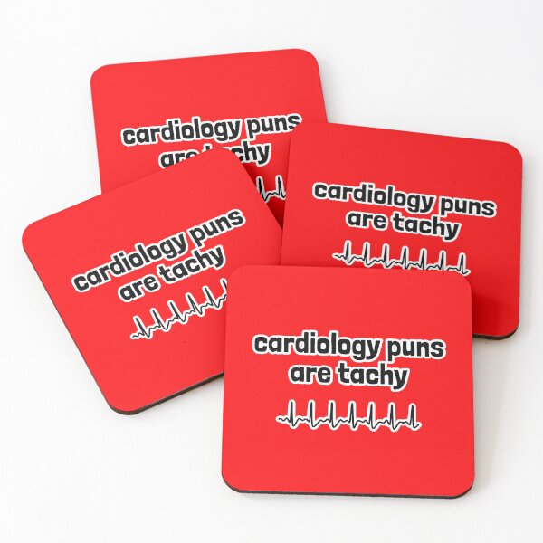 Item preview, Cardiology Puns are Tachy designed and sold by Artsy-Chemist.