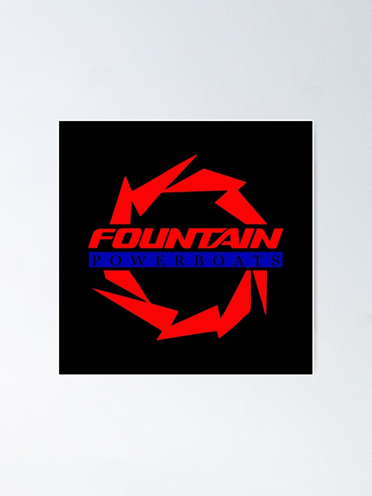 “Fountain Powerboats Boats” Poster for Sale by FaadalShop | Redbubble