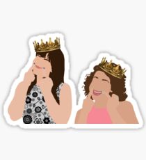 Broad City KWEENS Abbi and Ilana Sticker