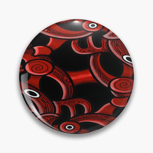 Artikelvorschau, TNT - MAORI YIN YANG - rot entworfen und verkauft von TNT-STYLEZ.