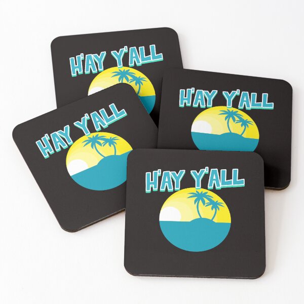 Item preview, H'AY Y'ALL Beach Tropical Paradise designed and sold by BubbaCool.