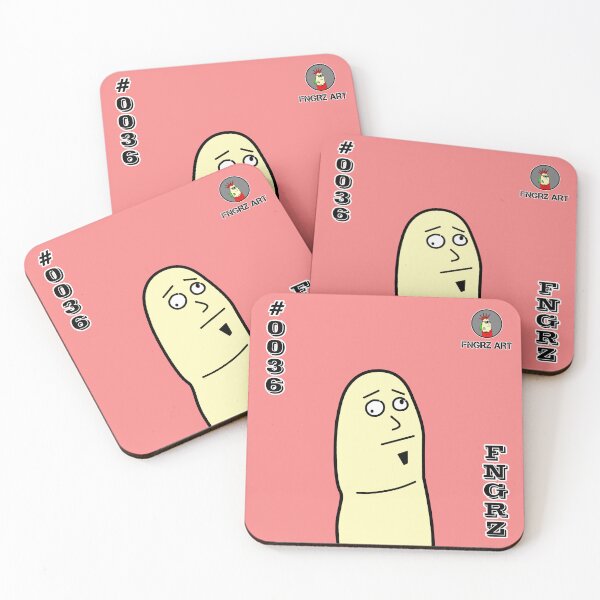 Item preview, FNGRZ - #0036 - cartoon finger art artwork collection designed and sold by PCMUnlimited.