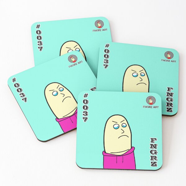Item preview, FNGRZ - #0037 - cartoon finger art artwork collection designed and sold by PCMUnlimited.