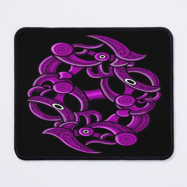 Item preview, TNT - MAORI YIN YANG - purple designed and sold by TNT-STYLEZ.