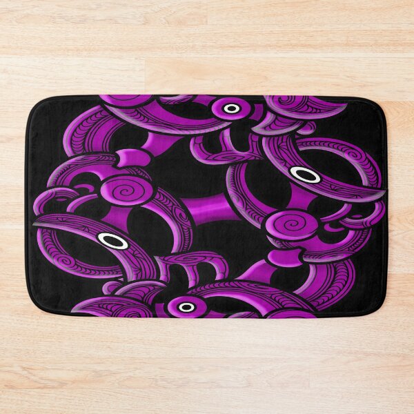 Item preview, TNT - MAORI YIN YANG - purple designed and sold by TNT-STYLEZ.